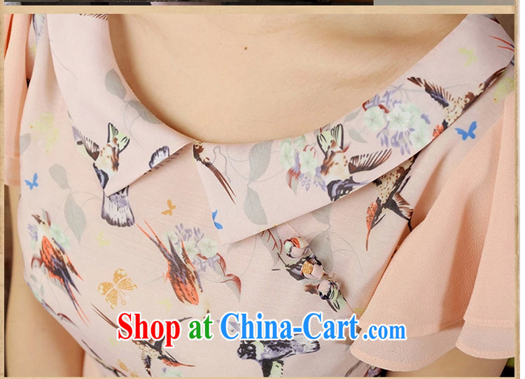 once and for all and fatally jealous Toner fuser China wind dresses 2014 summer new literary and artistic small fresh female skirt ethnic wind pink S pictures, price, brand platters! Elections are good character, the national distribution, so why buy now enjoy more preferential! Health