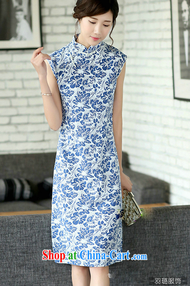 Jessup, new China wind retro female cotton the stamp duty a sleeveless, for improvement, long cheongsam dress CQP 491 sleeveless June XXL snow pictures, price, brand platters! Elections are good character, the national distribution, so why buy now enjoy more preferential! Health