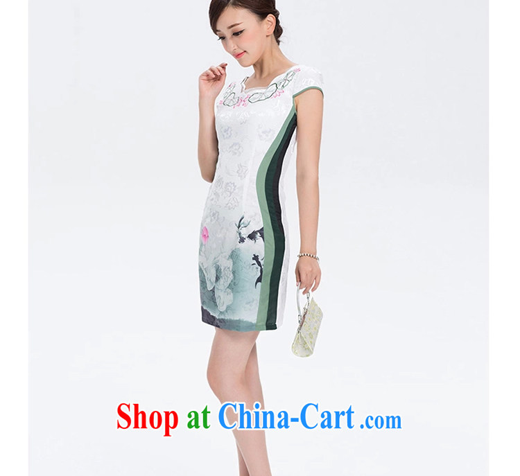 The proverbial hero once and for all as soon as possible I would be grateful if you could South Africa China wind summer girls improved daily cheongsam dress summer ethnic wind suit XL pictures, price, brand platters! Elections are good character, the national distribution, so why buy now enjoy more preferential! Health