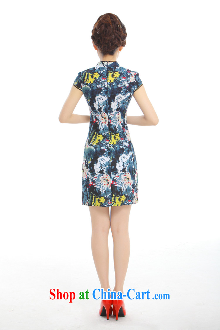 Slim li know mini-love summer 2015 new units the cheongsam Chinese wind retro elegant improved cheongsam dress Q 62,391 - 2 colorful mini-love XXL pictures, price, brand platters! Elections are good character, the national distribution, so why buy now enjoy more preferential! Health