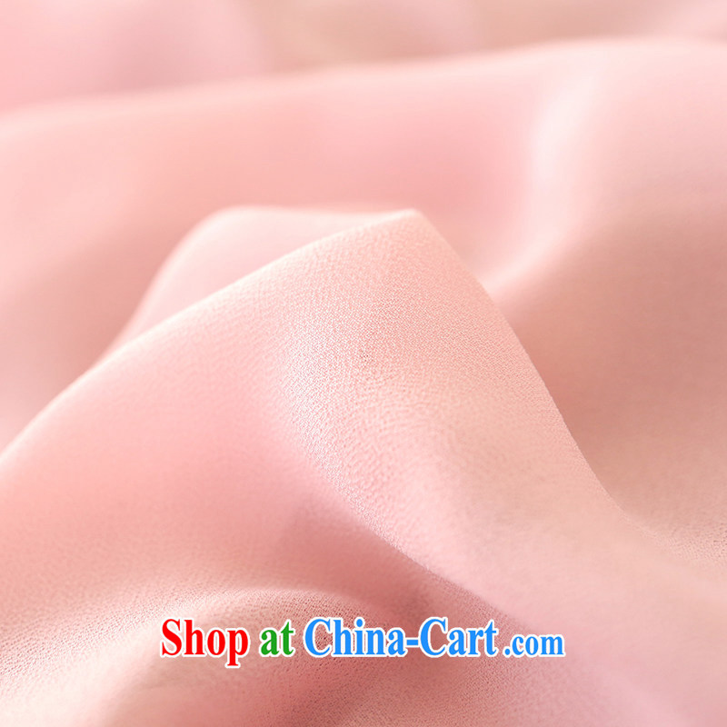 once and for all and is fatally jealous Philip snow woven dresses 2014 summer new women skirt China wind female ethnic wind pink S - pre-sale 25 days once and for all, without wind, and shopping on the Internet