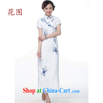 Take the 2014 summer new trendy clothes Chinese improved, for a tight cotton hand-painted retro short cheongsam picture color 38/XL pictures, price, brand platters! Elections are good character, the national distribution, so why buy now enjoy more preferential! Health