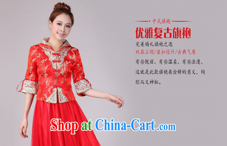 2014 new spring and summer red bridal wedding dress long, antique dresses toast serving the code winter long service to size the Do Not Support return pictures, price, brand platters! Elections are good character, the national distribution, so why buy now enjoy more preferential! Health