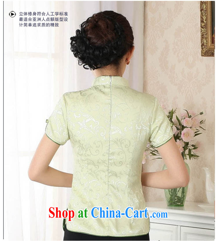 Ko Yo vines into exciting and 2015 new spring and summer with high quality cotton Ethnic Wind short sleeve T-shirt dresses short Tang Women's clothes A 0052 white 155/S pictures, price, brand platters! Elections are good character, the national distribution, so why buy now enjoy more preferential! Health