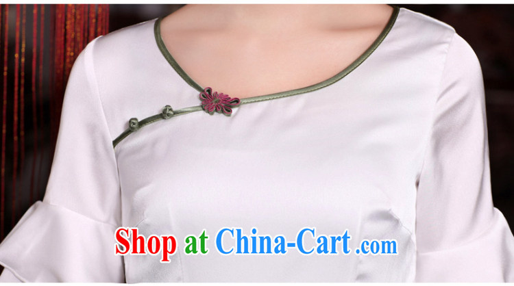 Butterfly Lovers spring 2015 new, improved cheongsam dress national hand-painted Lotus cultivating snow woven dresses female 30,678 white XXL pictures, price, brand platters! Elections are good character, the national distribution, so why buy now enjoy more preferential! Health