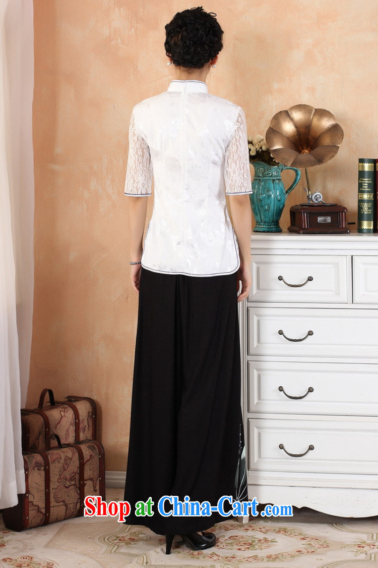 Take the 2014 summer new Chinese qipao dress improved Chinese leader, a tight T-shirt embroidered cuff in 2339 white XL pictures, price, brand platters! Elections are good character, the national distribution, so why buy now enjoy more preferential! Health