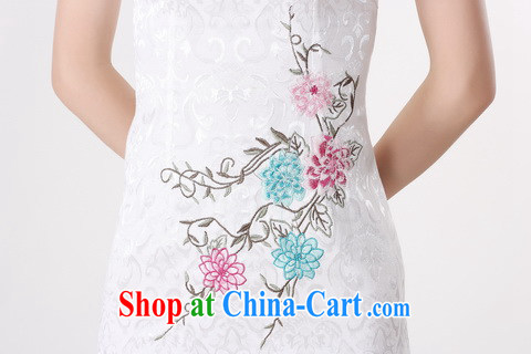 Jing An outfit summer improved retro dresses V collar cotton embroidered Chinese improved cheongsam dress short 0214 - A black L (recommendations 110 - 115 jack) pictures, price, brand platters! Elections are good character, the national distribution, so why buy now enjoy more preferential! Health