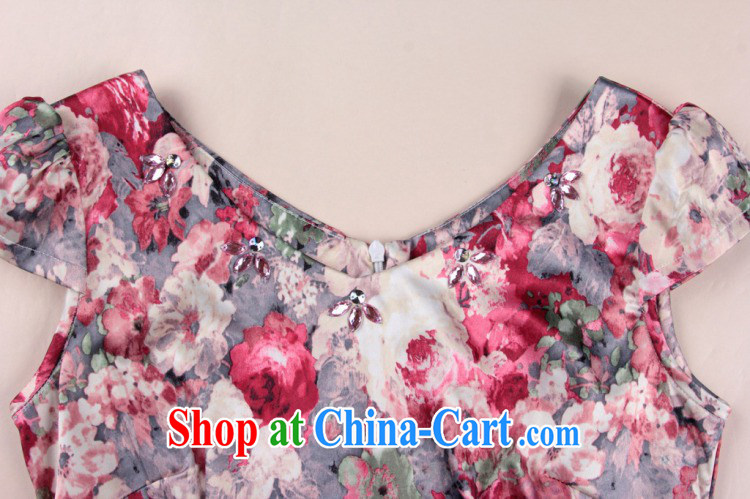 Jessup, new stylish improved stamp lace that is fashionable dresses lace cheongsam dress, collar XXL pictures, price, brand platters! Elections are good character, the national distribution, so why buy now enjoy more preferential! Health