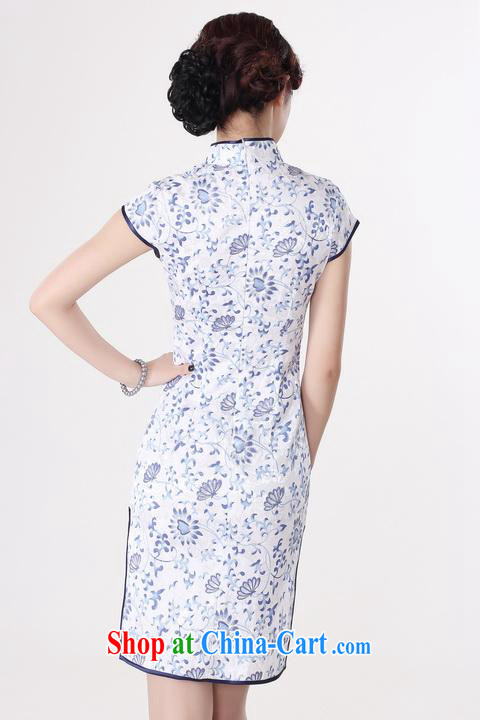 Jing An outfit summer improved retro dresses, for a tight cotton hand-painted Chinese improved cheongsam dress short black 0205 Orchid 2 XL (120 - 130 ) jack pictures, price, brand platters! Elections are good character, the national distribution, so why buy now enjoy more preferential! Health