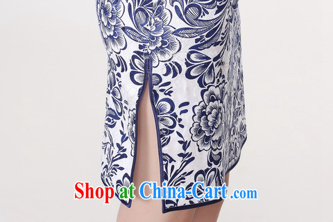 Jing An outfit summer improved retro dresses, for a tight cotton stamp Chinese improved cheongsam dress short black 0204 Orchid 2 XL (recommendations 120 - 130 jack) pictures, price, brand platters! Elections are good character, the national distribution, so why buy now enjoy more preferential! Health