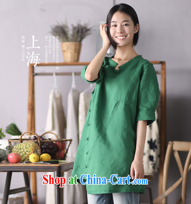 Syrian cotton in 1036 the page of Shanghai Chinese Antique improved the withholding summer dresses in stylish sleeve cheongsam dress dark green pre-sale 6.18 shipping M pictures, price, brand platters! Elections are good character, the national distribution, so why buy now enjoy more preferential! Health