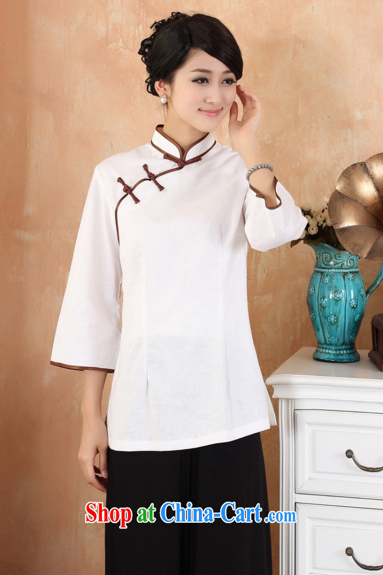 Take the 2014 new dresses T-shirt cotton the larger Chinese female improved Han-Chinese, autumn - 1 blue 3 XL pictures, price, brand platters! Elections are good character, the national distribution, so why buy now enjoy more preferential! Health