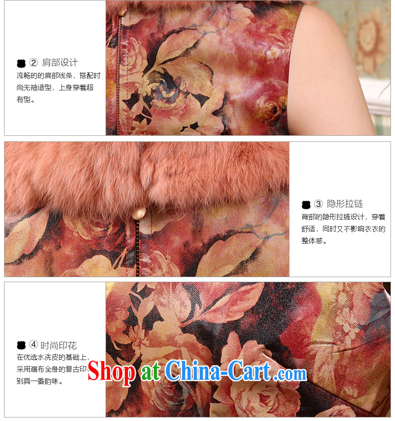 2014 autumn new sleeveless thick fall dresses, skirts and stylish washable leather improved cheongsam floral 2 XL pictures, price, brand platters! Elections are good character, the national distribution, so why buy now enjoy more preferential! Health