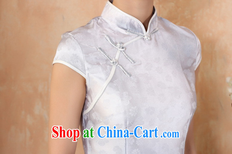 Take the new summer clothes, for Chinese China wind improved version hand-painted short-sleeved short cheongsam Tang - 3 purple L pictures, price, brand platters! Elections are good character, the national distribution, so why buy now enjoy more preferential! Health