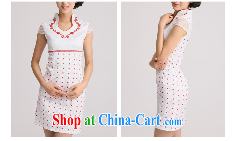 2014 summer dresses women's clothing style retro elegant dresses stylish and improved graphics thin daily white robes black XXL pictures, price, brand platters! Elections are good character, the national distribution, so why buy now enjoy more preferential! Health