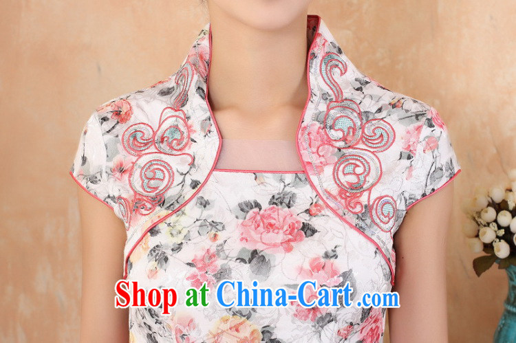 Take the 2014 new summer outfit, Ms. Ethnic Wind tang on the collar hand-painted manually dresses in 2322 - 1 white XL pictures, price, brand platters! Elections are good character, the national distribution, so why buy now enjoy more preferential! Health
