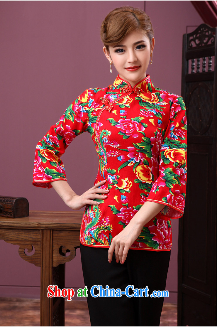 Dresses 2014 new t-shirt, winter clothes cheongsam stylish improved mom with antique Chinese wind black 2 XL pictures, price, brand platters! Elections are good character, the national distribution, so why buy now enjoy more preferential! Health