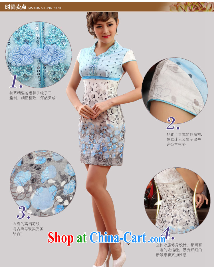 dresses with autumn 2014 summer new, improved and stylish Chinese graphics thin short dresses daily dress dress pink XXL pictures, price, brand platters! Elections are good character, the national distribution, so why buy now enjoy more preferential! Health