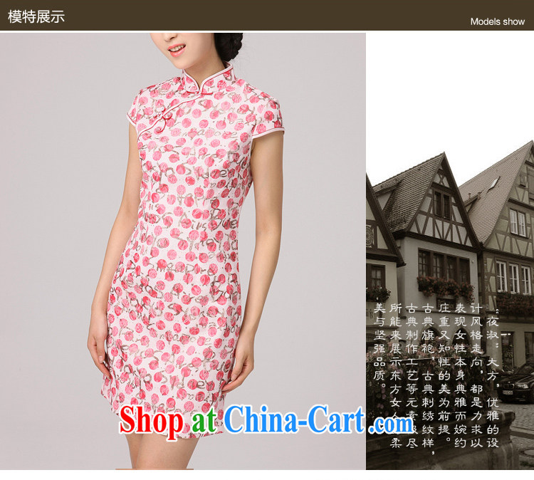 Dresses 2014 new summer outfit day improved stylish everyday casual outfit mentioned mulberry cloth classic collar of red XXL pictures, price, brand platters! Elections are good character, the national distribution, so why buy now enjoy more preferential! Health