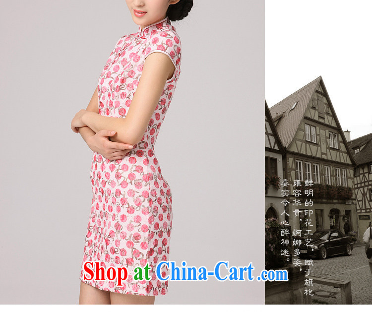 Dresses 2014 new summer outfit day improved stylish everyday casual outfit mentioned mulberry cloth classic collar of red XXL pictures, price, brand platters! Elections are good character, the national distribution, so why buy now enjoy more preferential! Health