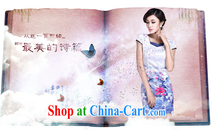 And, according to Ms. summer new hand-painted cheongsam dress elegant sexy improved cheongsam retro beauty graphics thin short cheongsam LYE 1367 white XXL pictures, price, brand platters! Elections are good character, the national distribution, so why buy now enjoy more preferential! Health