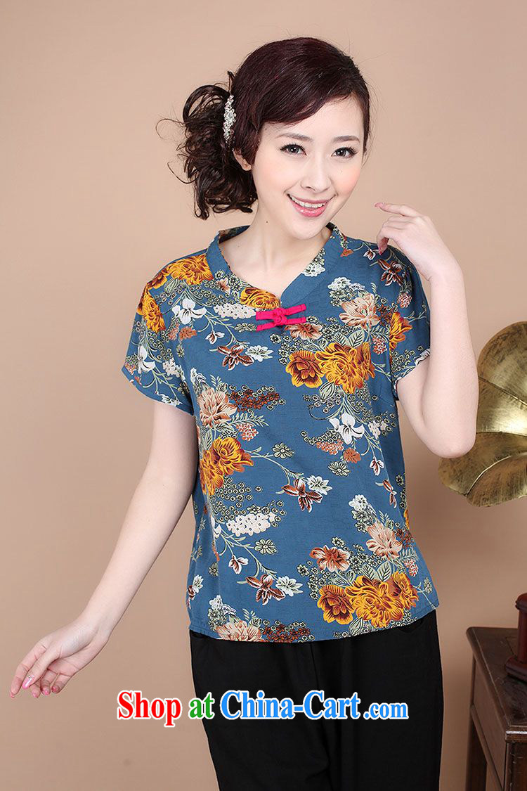 Forest narcissus 2014 summer new body stamp round-collar short-sleeve shirt T FGR shirt - A 968 stamp of Cheong Wa Dae XL pictures, price, brand platters! Elections are good character, the national distribution, so why buy now enjoy more preferential! Health
