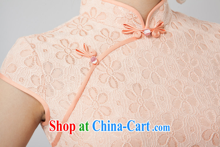 Rain was Yi marriages served toast summer short cheongsam dress photo building Photo Album wedding dresses mother dinner will dress lace cheongsam QP 7004 pink XXL pictures, price, brand platters! Elections are good character, the national distribution, so why buy now enjoy more preferential! Health
