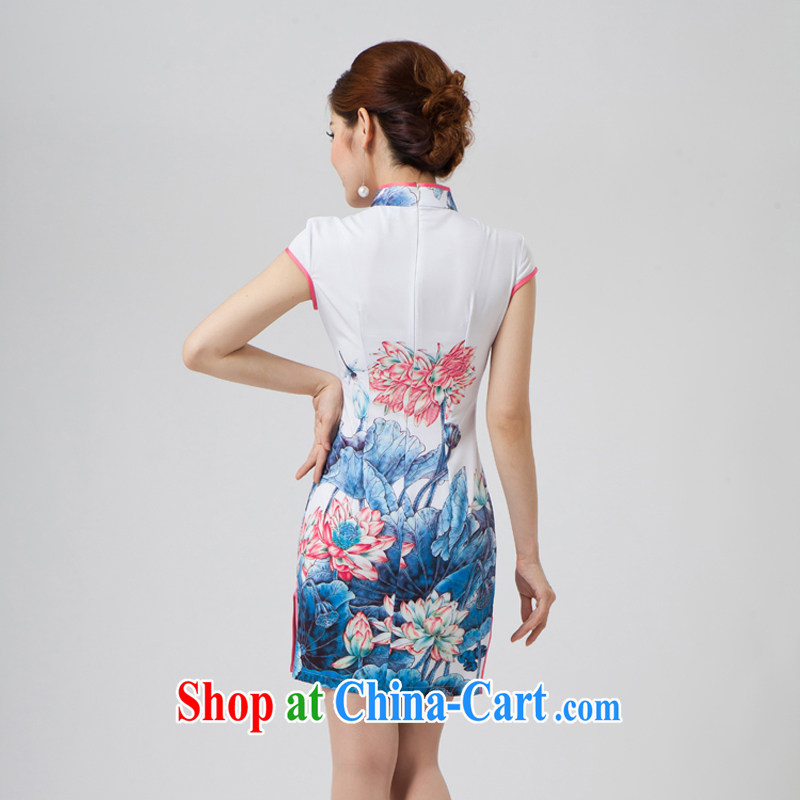 Rain is still clothing bridal portrait bows dress clothes and stylish summer new, improved cultivation video thin China wind dinner everyday dresses QP 7009 photo color XXL, rain is still clothing, shopping on the Internet
