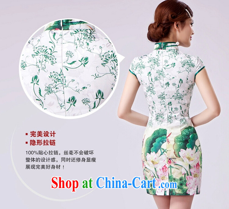 Rain is still clothing and improved modern marriages, short cheongsam Ethnic Wind traditional Chinese standard photo building Photo Album qipao QP 7027 photo color XXL pictures, price, brand platters! Elections are good character, the national distribution, so why buy now enjoy more preferential! Health