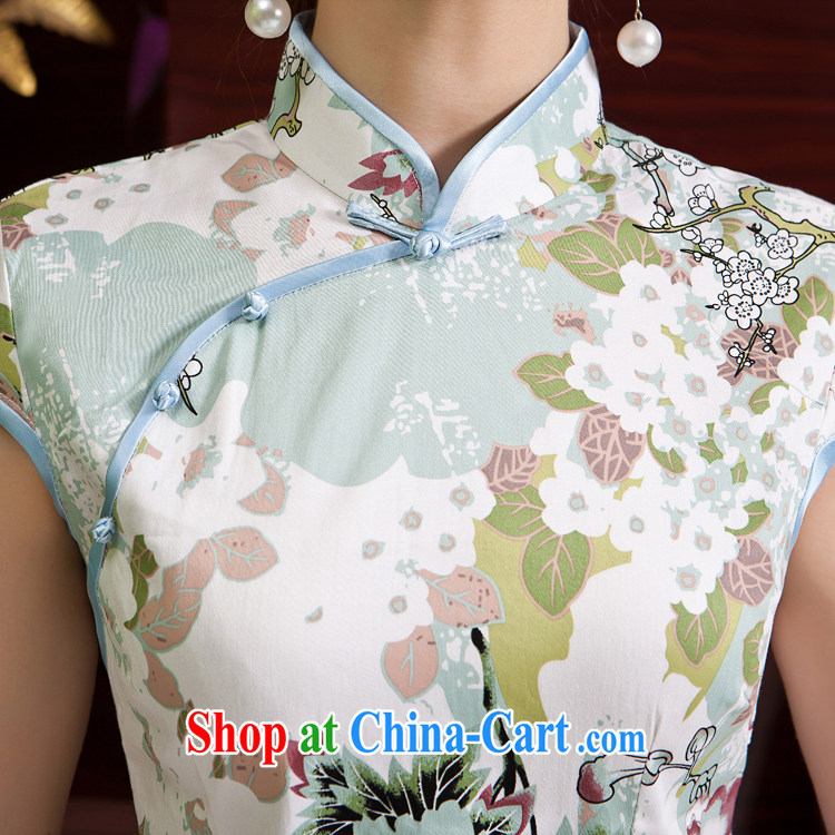 Rain Coat is stylish and improved short cheongsam marriages elegant beauty traditional Chinese qipao, for portrait day qipao cheongsam QP 7028 photo color XXL pictures, price, brand platters! Elections are good character, the national distribution, so why buy now enjoy more preferential! Health
