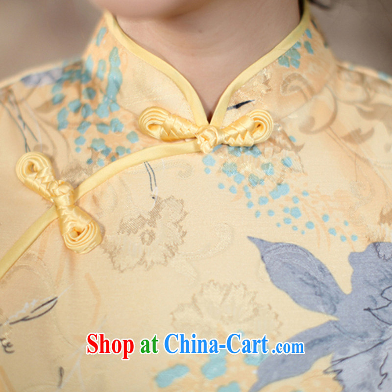 Rain Coat yet stylish Chinese style traditional Chinese qipao elegant Chinese daily evening larger photo building bridal photography wedding dresses beauty QP 7048 photo color XXL, rain is clothing, and shopping on the Internet
