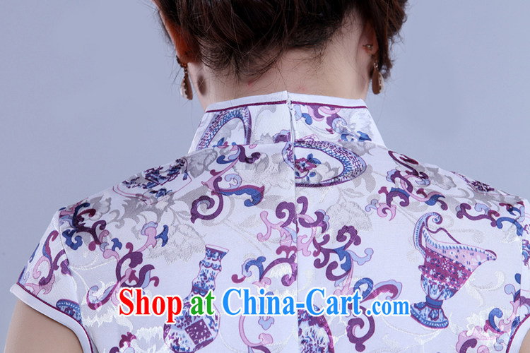 Rain Coat is stylish and improved summer short Chinese qipao, photo building photo mandarin gowns, daily outfit QP 7049 photo color XXL pictures, price, brand platters! Elections are good character, the national distribution, so why buy now enjoy more preferential! Health