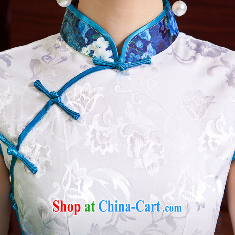 Rain is still Yi photo building bridal photography photography cheongsam Chinese wedding MOM short stylish dresses skirts daily outfit outfit beauty QP 7052 photo color XXL pictures, price, brand platters! Elections are good character, the national distribution, so why buy now enjoy more preferential! Health