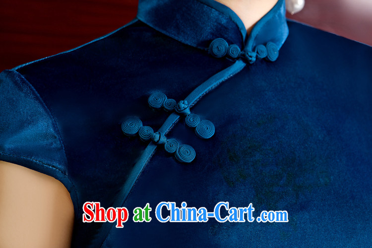 Rain Coat is stylish and refined bride's mother cheongsam Chinese Ethnic Wind traditional short-sleeve dresses, older large, high quality Chinese QP 7064 photo color XXL pictures, price, brand platters! Elections are good character, the national distribution, so why buy now enjoy more preferential! Health