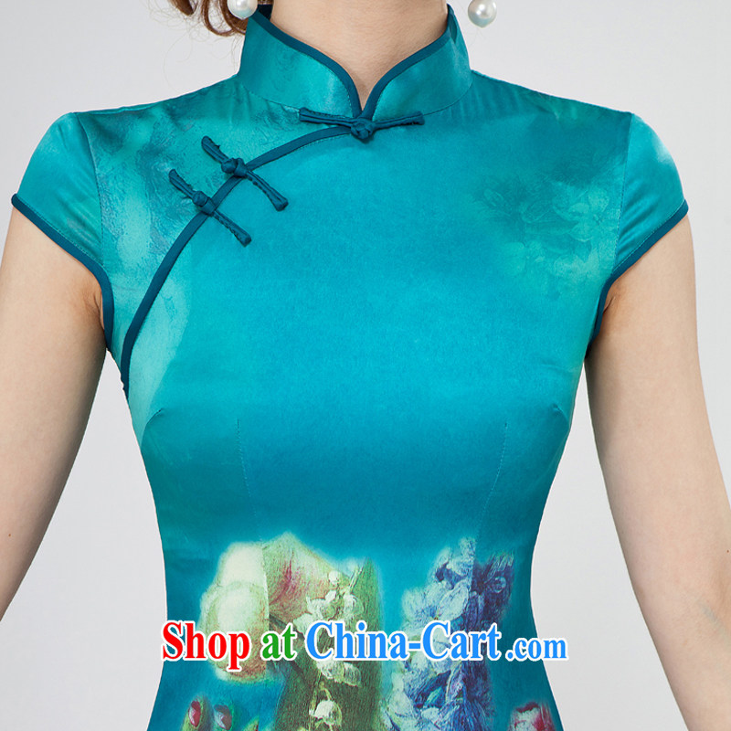 Rain Coat yet stylish and improved Chinese, Traditional costumes for traditional and classic bridal dresses photo building Photo Album short-sleeved Chinese QP 7073 photo color XXL, rain is clothing, and shopping on the Internet