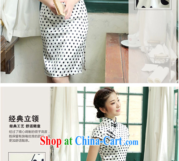 once and for all, fatally jealous vanilla silk upscale retro new dresses 2014 summer skirt outfit improved daily stylish white 2XL pictures, price, brand platters! Elections are good character, the national distribution, so why buy now enjoy more preferential! Health