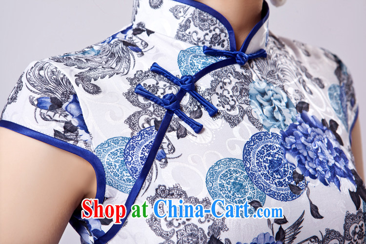 There is embroidery bridal 2014 summer New Beauty stamp elegant Chinese style cheongsam dress dresses female QP - 399 short XXL Suzhou shipping pictures, price, brand platters! Elections are good character, the national distribution, so why buy now enjoy more preferential! Health