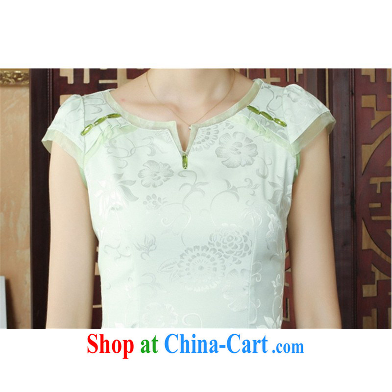 In accordance with the situation in summer 2015 new small V collar retro stamp duty cultivating cheongsam dress LGD/D 0240 #picture color 2 XL, in accordance with the situation, and, online shopping