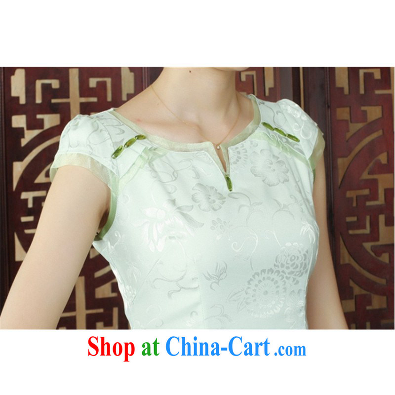 In accordance with the situation in summer 2015 new small V collar retro stamp duty cultivating cheongsam dress LGD/D 0240 #picture color 2 XL, in accordance with the situation, and, online shopping