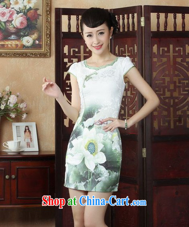 In accordance with the situation in summer 2015 stylish new round ends I should be grateful if you green stamp duty cultivating dresses LGD/D 0238 #picture color 2 XL pictures, price, brand platters! Elections are good character, the national distribution, so why buy now enjoy more preferential! Health