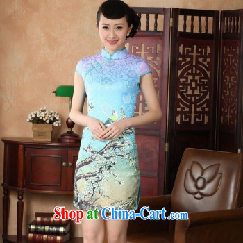 The payment takes the Chinese qipao summer Chinese qipao is a hard stamp female short cheongsam picture color XL pictures, price, brand platters! Elections are good character, the national distribution, so why buy now enjoy more preferential! Health