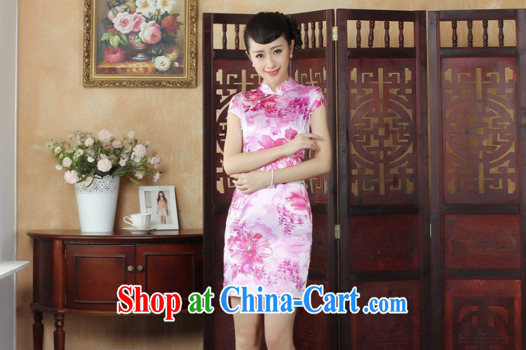 The payment takes the Chinese qipao summer Chinese qipao is a hard stamp female short cheongsam picture color XL pictures, price, brand platters! Elections are good character, the national distribution, so why buy now enjoy more preferential! Health