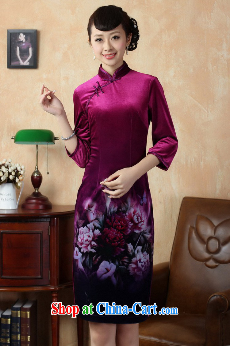 According to L stretch the wool painting stylish classic cuff in Sau San Tong with improved short cheongsam LGD/TD 0006 #picture color 2 XL pictures, price, brand platters! Elections are good character, the national distribution, so why buy now enjoy more preferential! Health