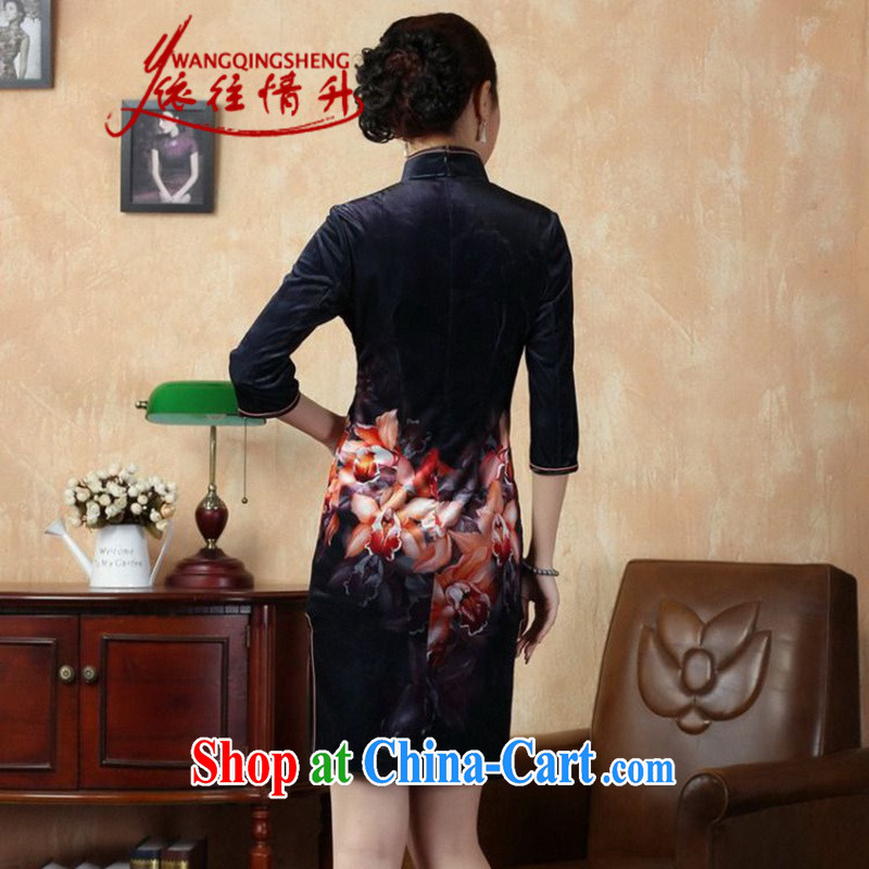 In accordance with the conditions and l stretch the wool painting stylish classic in short sleeves Chinese qipao LGD/TD 0003 #picture color 2 XL, according to the situation, and, shopping on the Internet