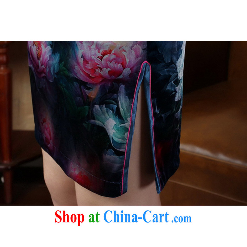 In accordance with the conditions and l stretch the wool painting stylish classic in short sleeves Chinese qipao LGD/TD 0008 #picture color 2 XL, according to the situation, and, shopping on the Internet