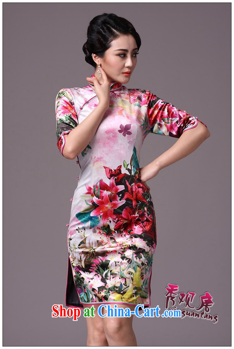The CYD HO Kwun Tong' flower Chow 2015 upscale velvet cuff in cheongsam spring retro MOM replace cheongsam G 97,126 fancy M pictures, price, brand platters! Elections are good character, the national distribution, so why buy now enjoy more preferential! Health