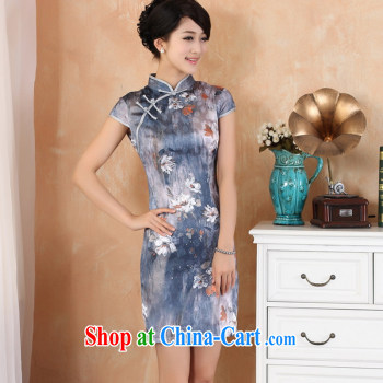 Take the new, Lady Jane, Jacob embroidery cheongsam improved cheongsam dress summer exclusive fashion beauty dresses D 0232 white S pictures, price, brand platters! Elections are good character, the national distribution, so why buy now enjoy more preferential! Health