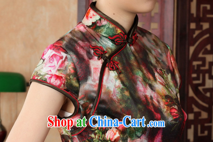 According to the situation in summer 2015 new stylish classic stretch gold velour poster short-sleeve Sau San Tong with cheongsam LGD/TD 0013 #picture color 2 XL pictures, price, brand platters! Elections are good character, the national distribution, so why buy now enjoy more preferential! Health