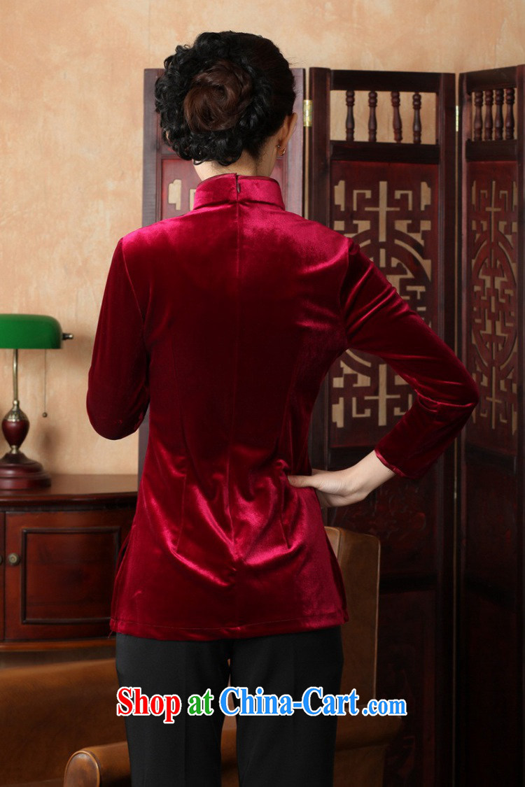 In accordance with the conditions and in the spring and autumn, the stamp duty for cultivating 9 cuff velvet cheongsam shirt LGD/A 0065 #black 3 XL pictures, price, brand platters! Elections are good character, the national distribution, so why buy now enjoy more preferential! Health
