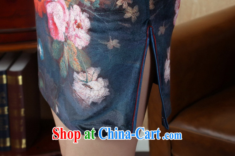 According to summer in new stylish classic stretch gold velour poster short-sleeved Chinese qipao LGD/TD 0011 - A #picture color 2 XL pictures, price, brand platters! Elections are good character, the national distribution, so why buy now enjoy more preferential! Health